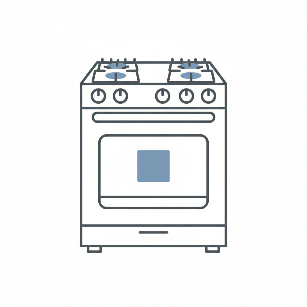 Electric range repair icon