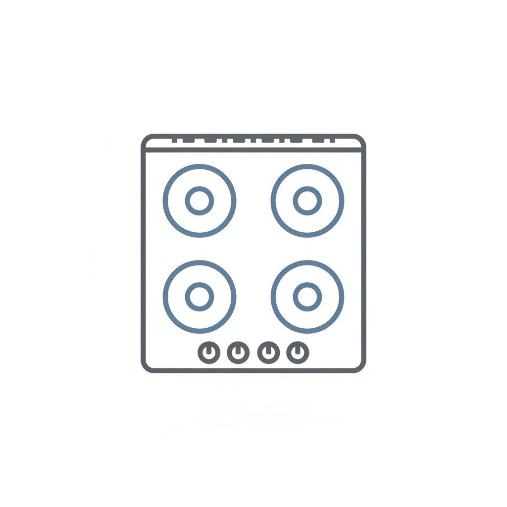 Stove repair icon
